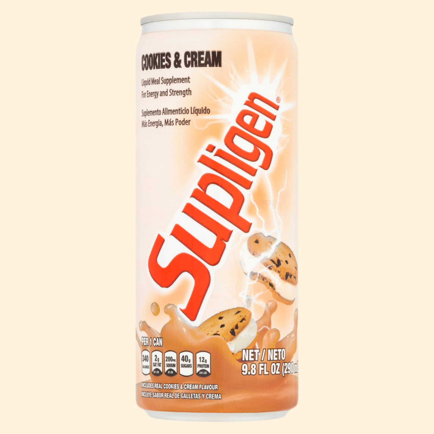 Supligen Cookies & Cream 9.8 fl oz