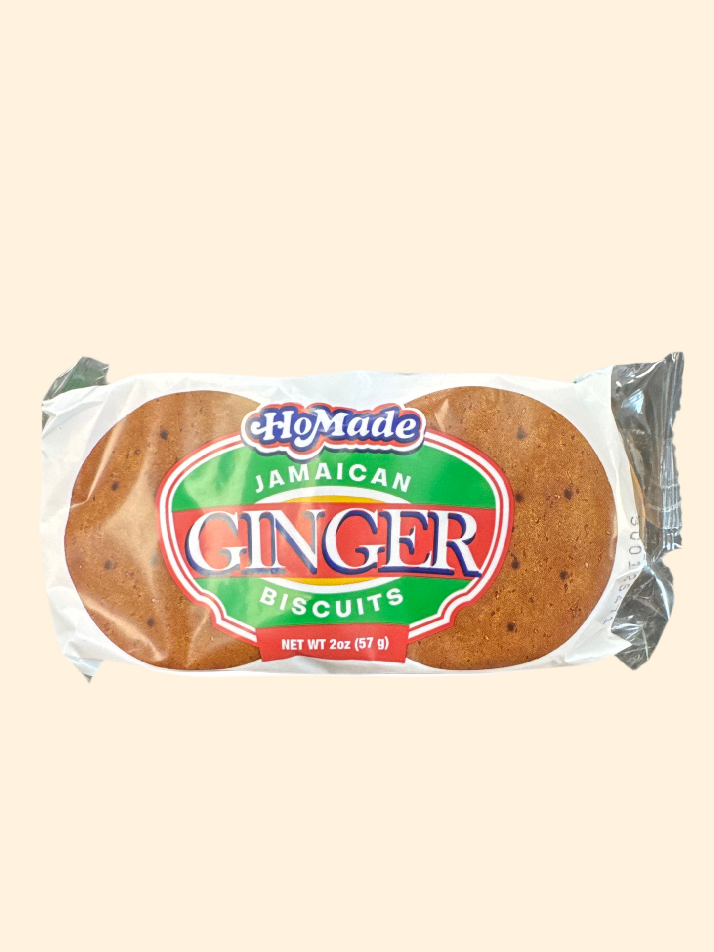 Homade Jamaican ginger biscuits 57g