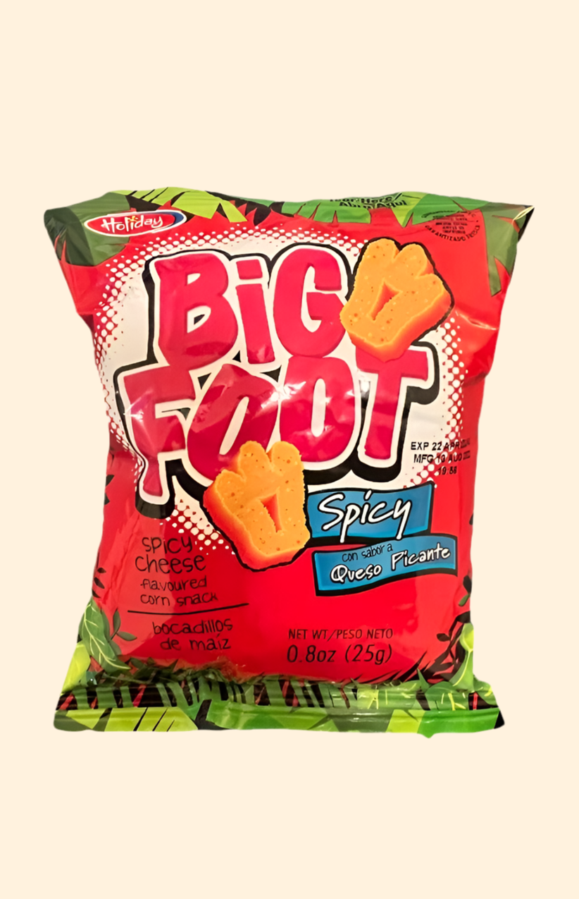 Big foot spicy cheese 25g