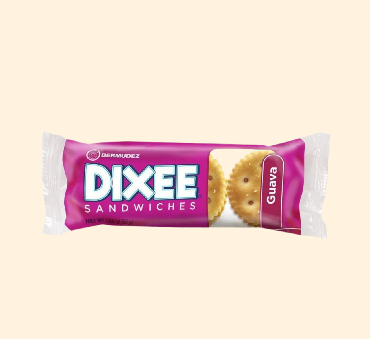 Bermudez Dixee Sandwiches – Guava 55g