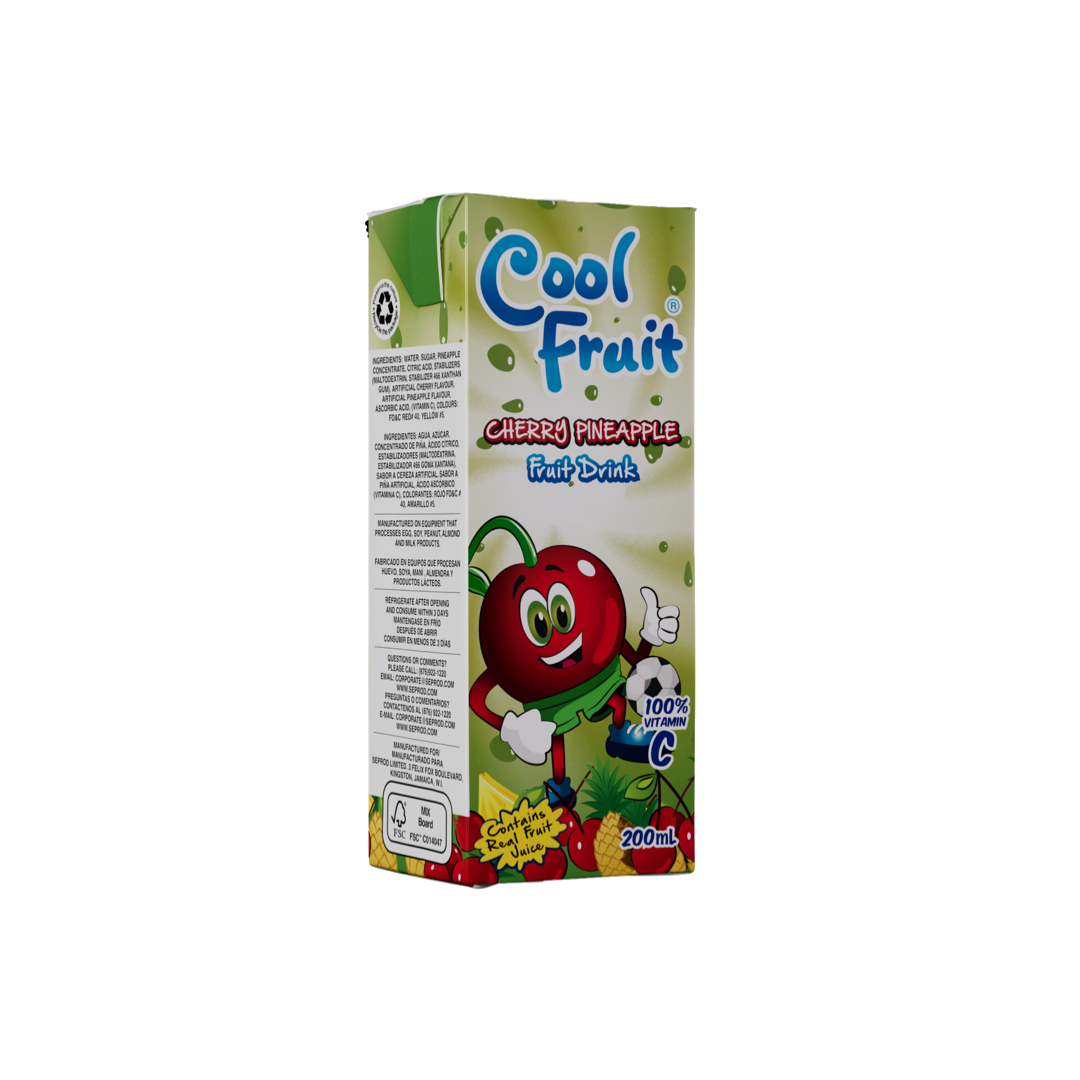 COOL FRUIT CHERRY PINEAPPLE 200ML