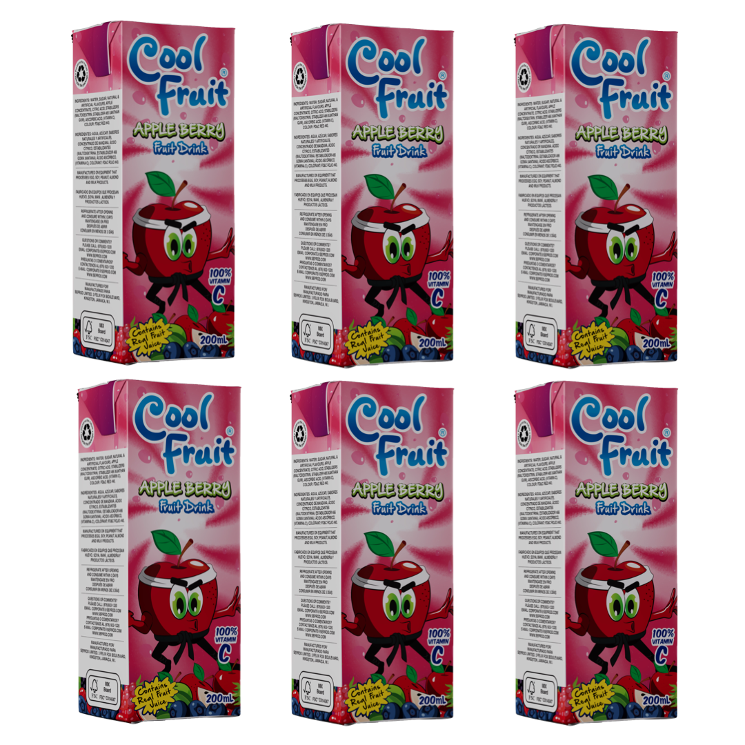 COOL FRUIT APPLE BERRY 200ML