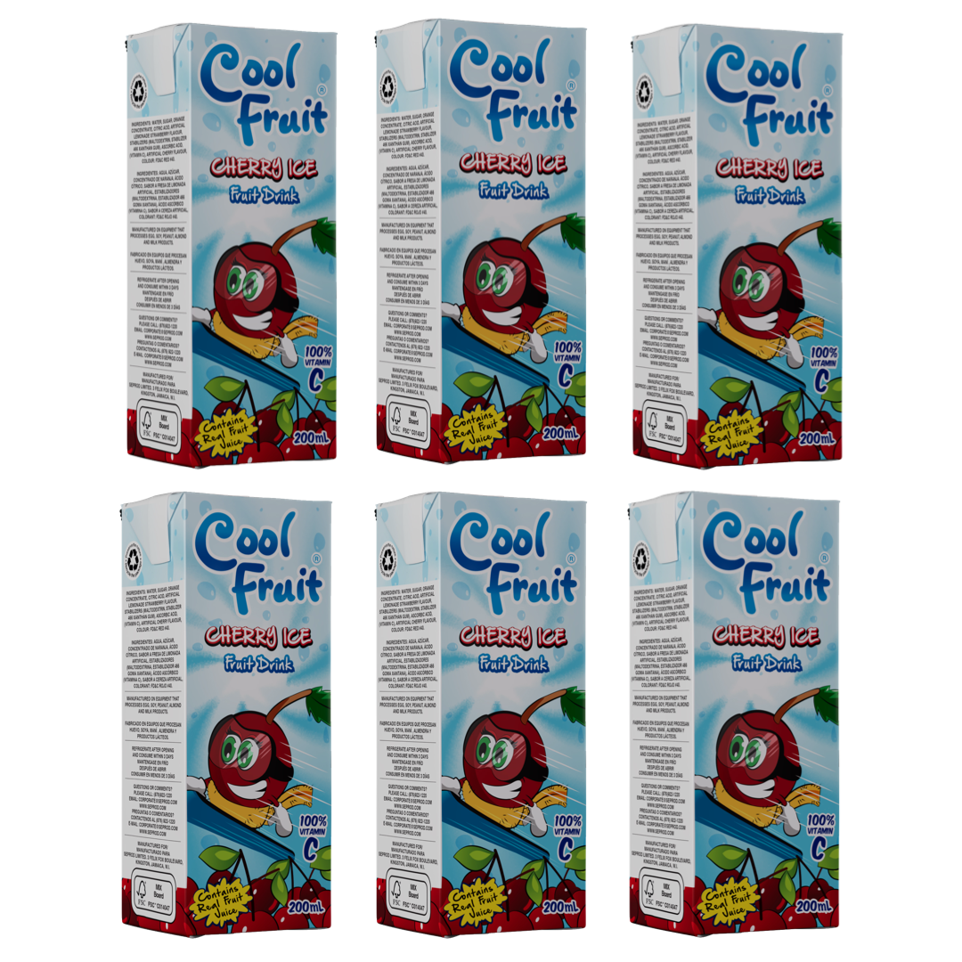 COOL FRUIT CHERRY ICE 200ML