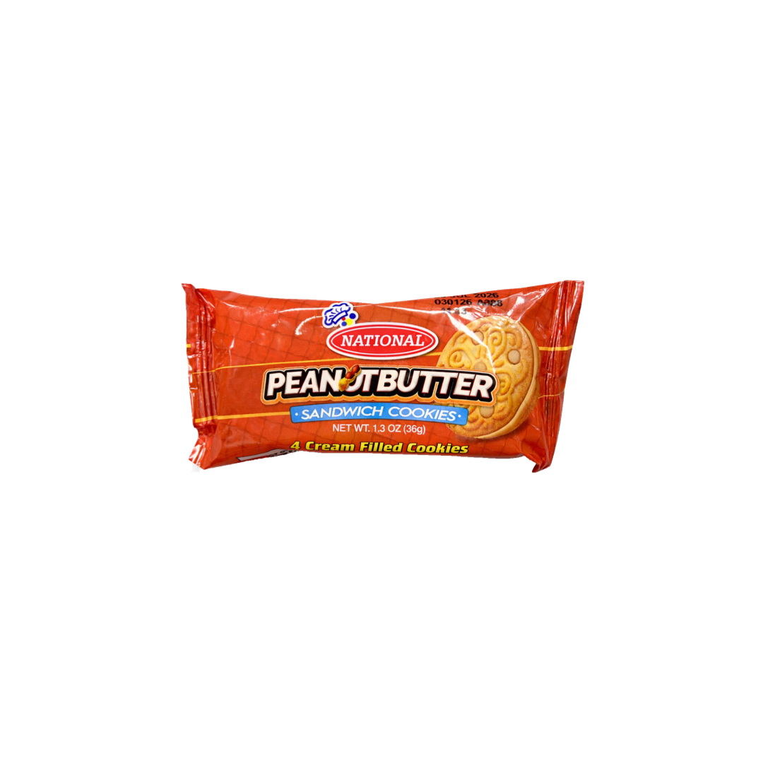 NATIONAL PEANUTBUTTER COOKIES 1.3OZ