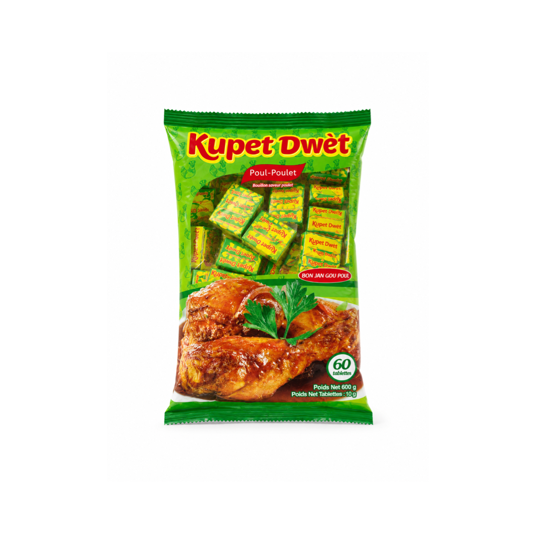 KUPET DWET POUL-POULET 60 TABLETTES 600G
