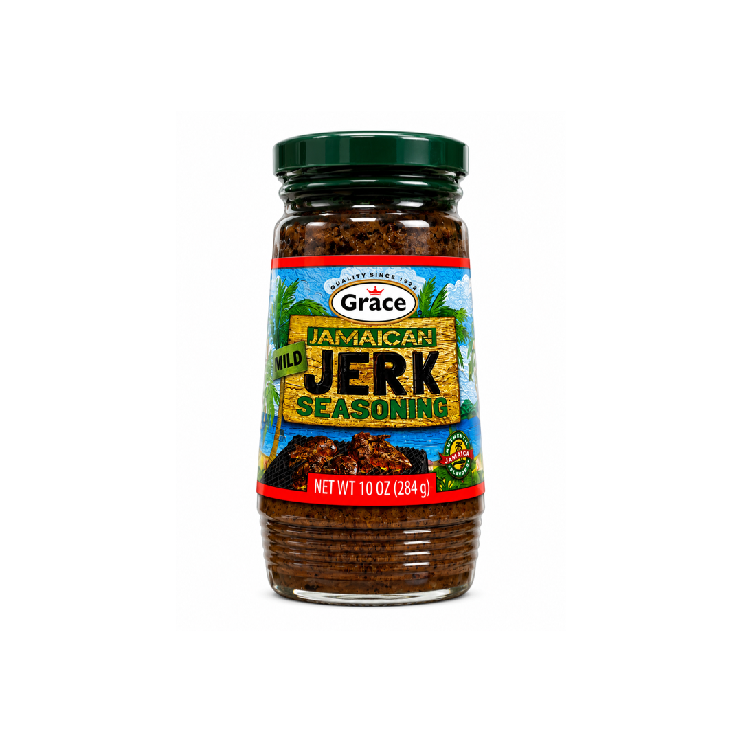 GRACE JAMAICAN MILD JERK SEASONING 10OZ
