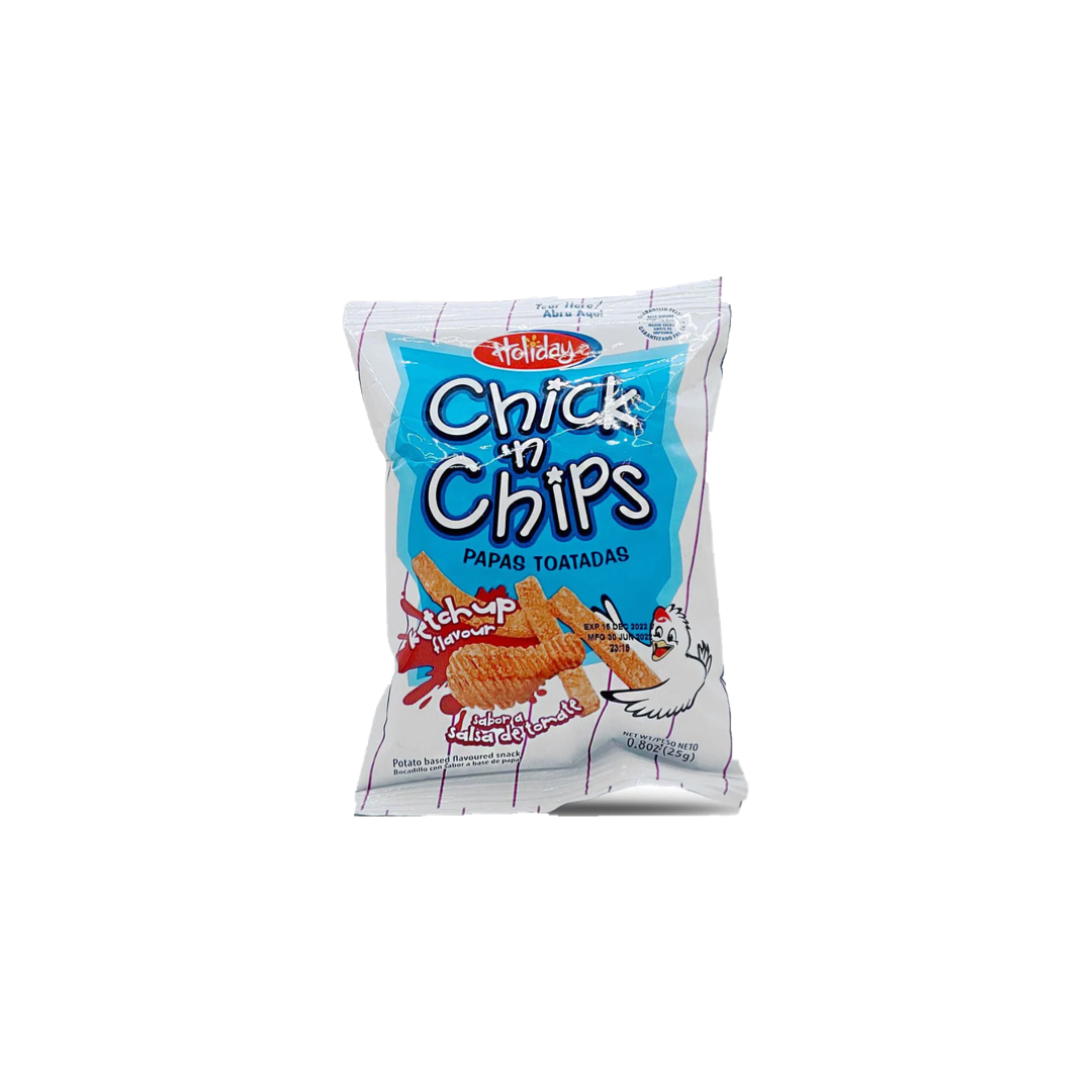 HOLIDAY CHICK N CHIPS KETCHUP 0.8OZ