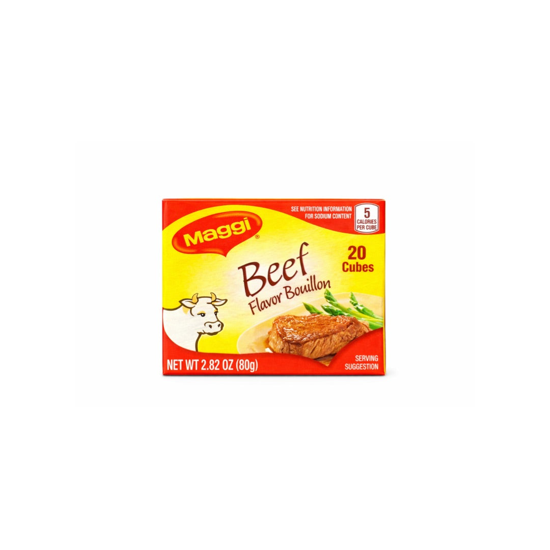 MAGGI CALDO SABOR A RES 20CT 2.82OZ