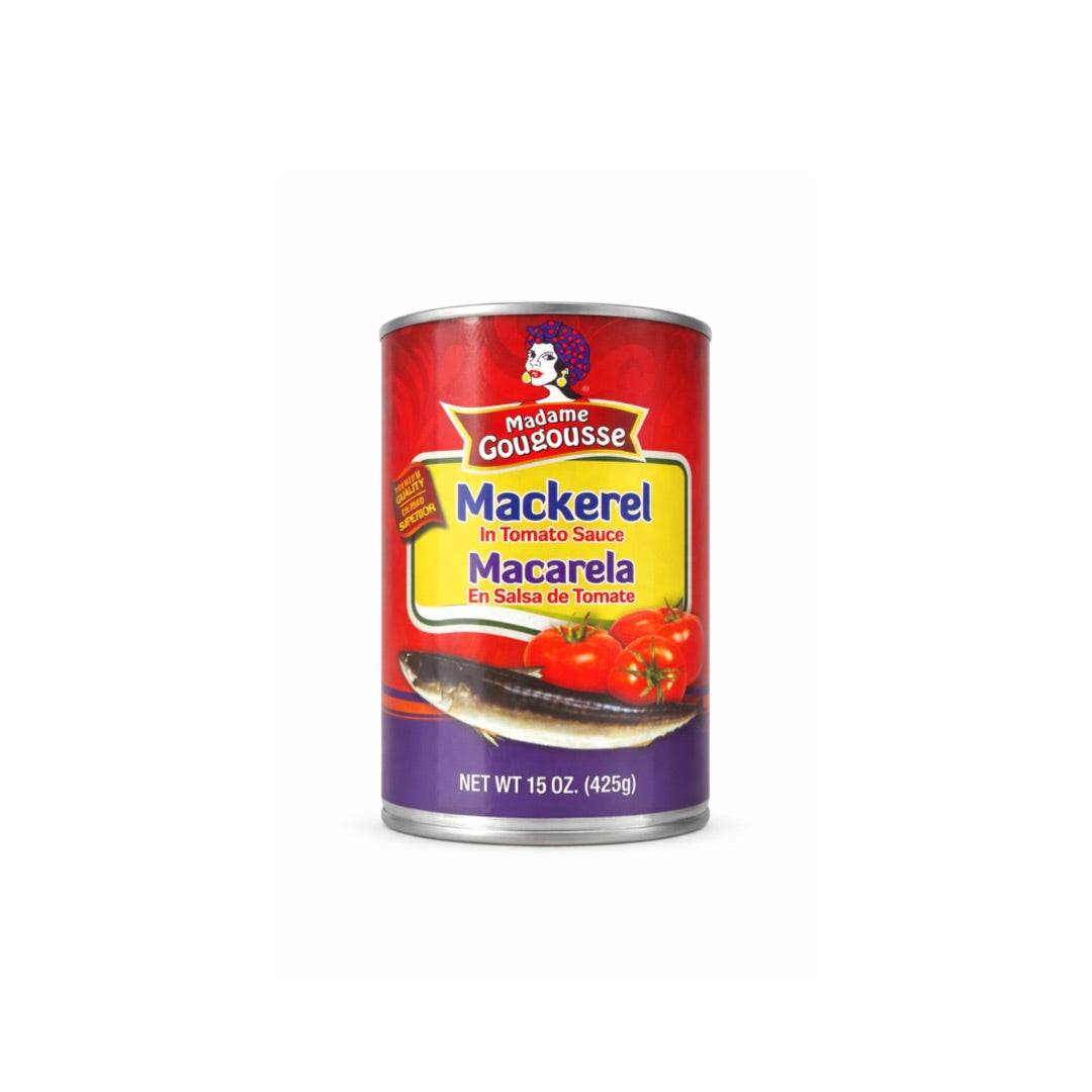 MADAME GOUGOUSSE MACKEREL IN TOMATO SAUCE 15OZ