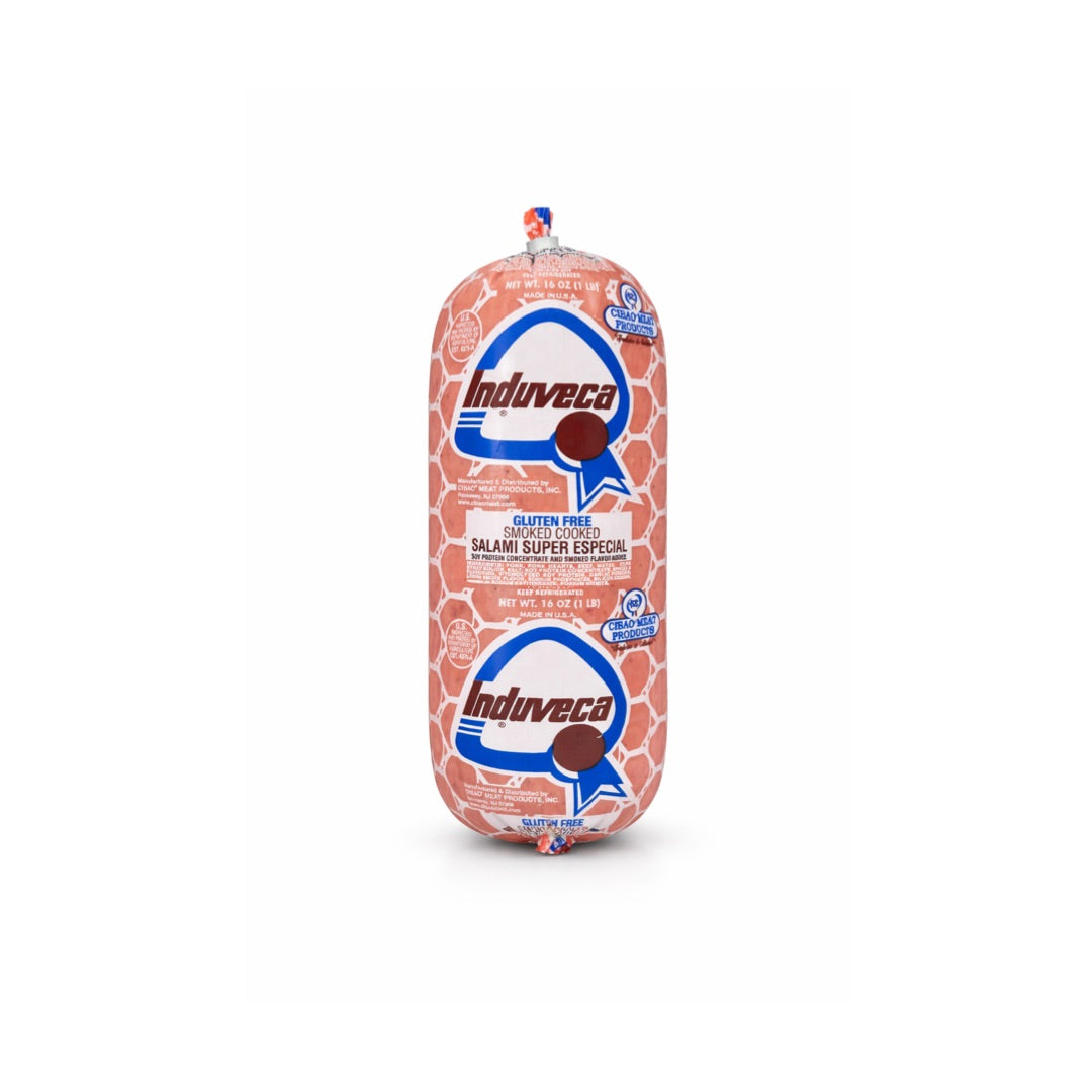 INDUVECA SMOKED COOKED SALAMI 16OZ