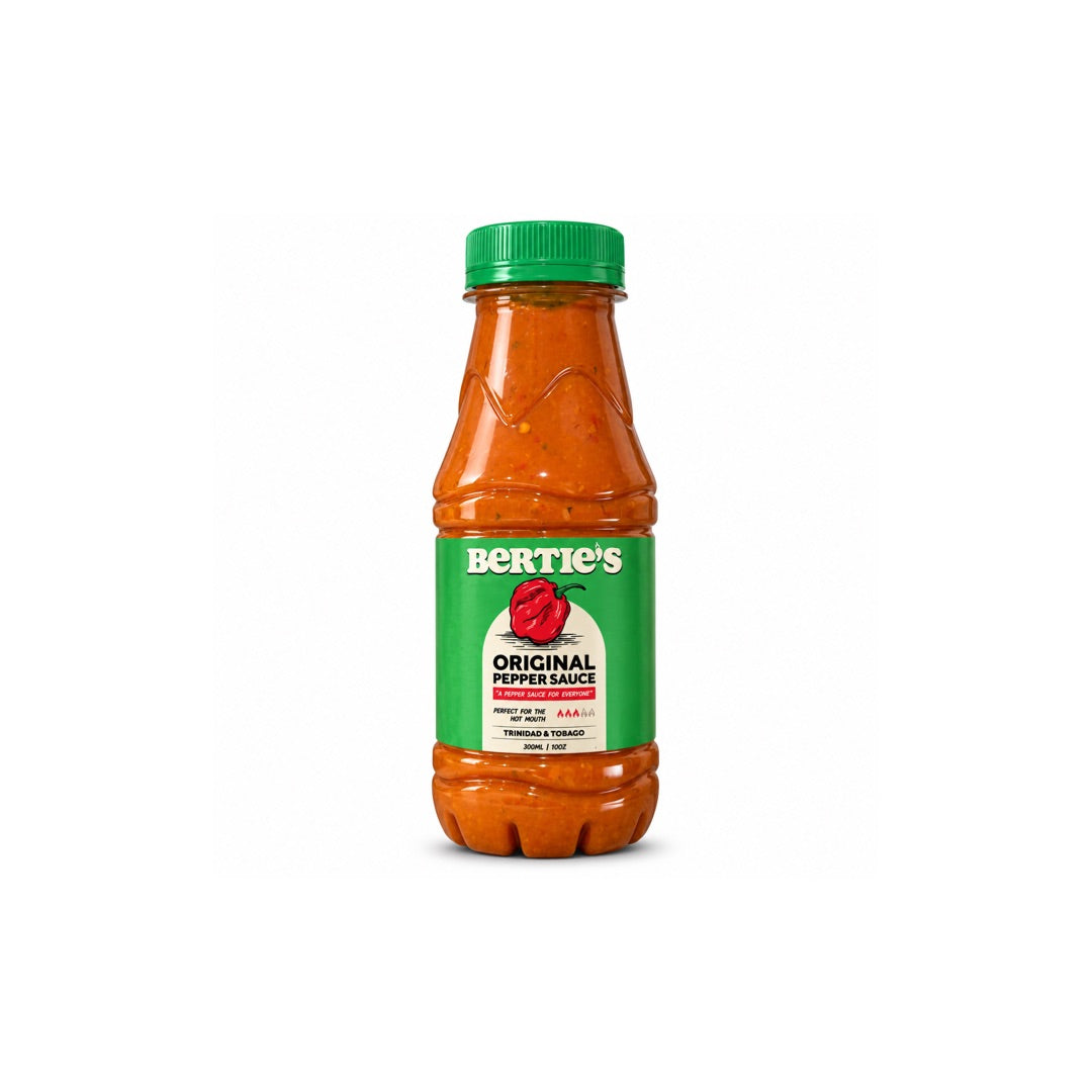 BERTIES ORIGINAL PEPPER SAUCE 10OZ