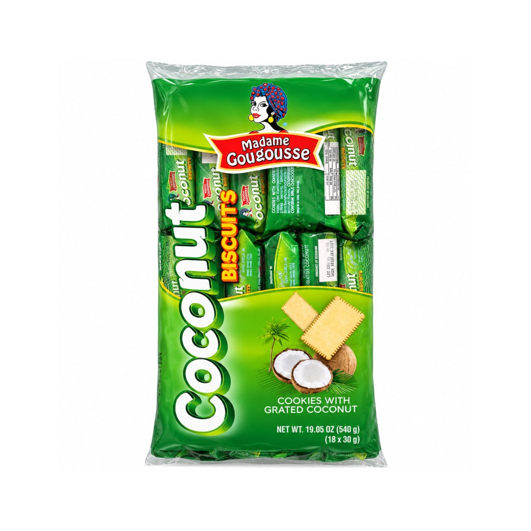 MADAME GOUGOUSSE COCONUT BISCUITS TACO 19.05OZ