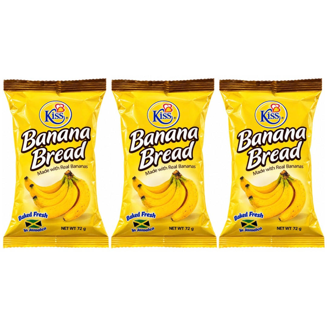 KISS BANANA BREAD 72G (PACK OF 3)