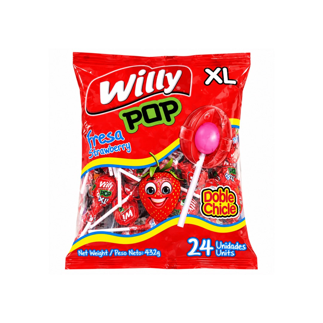 WILLY POP FRESA 24U 432G
