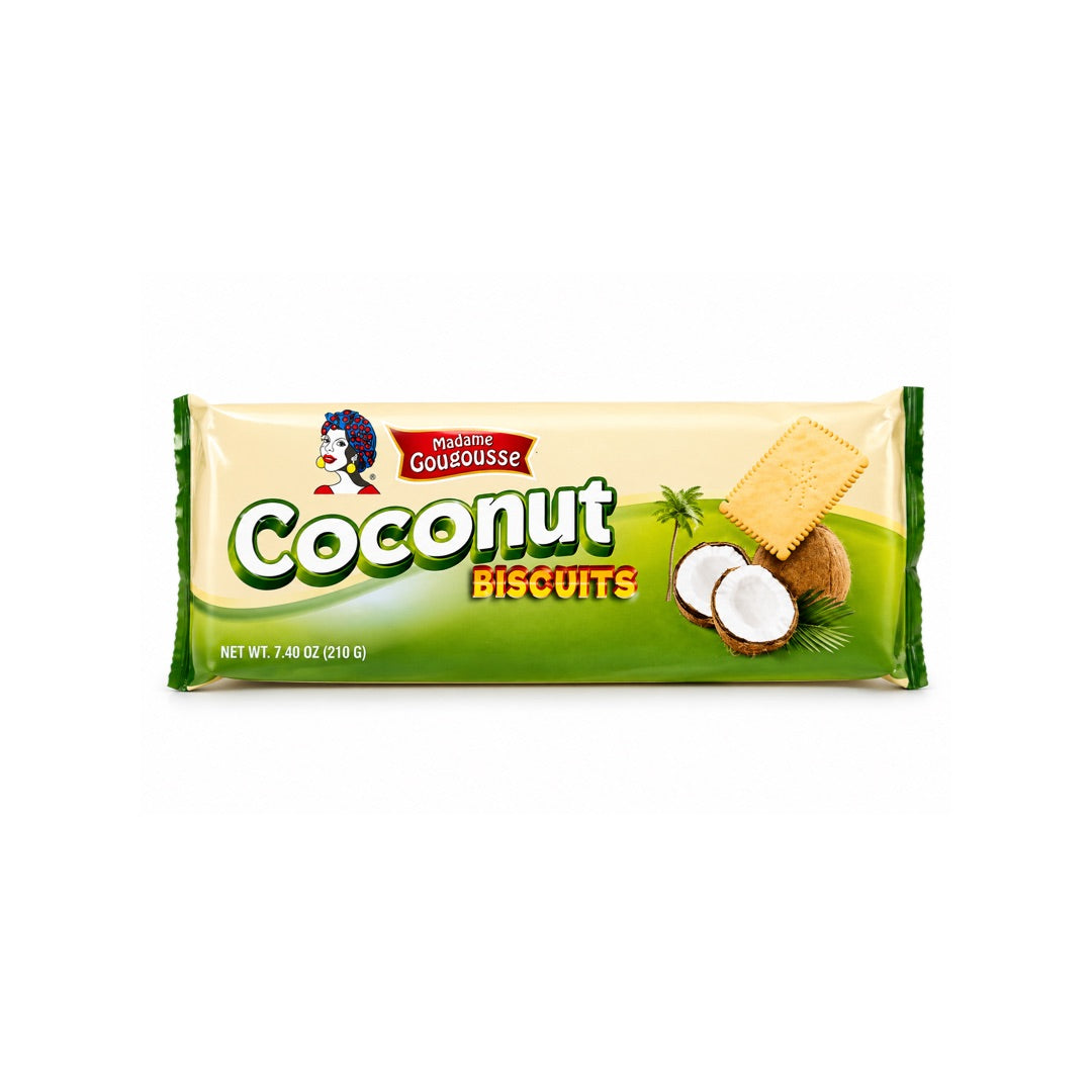 MADAME GOUGOUSSE COCONUT BISCUITS 7.40OZ