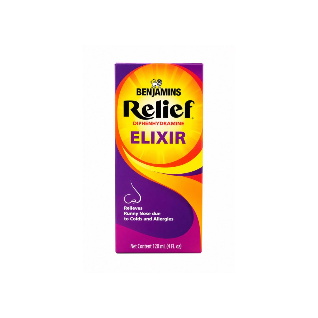 BENJAMINS RELIEF ELIXIR 120ML