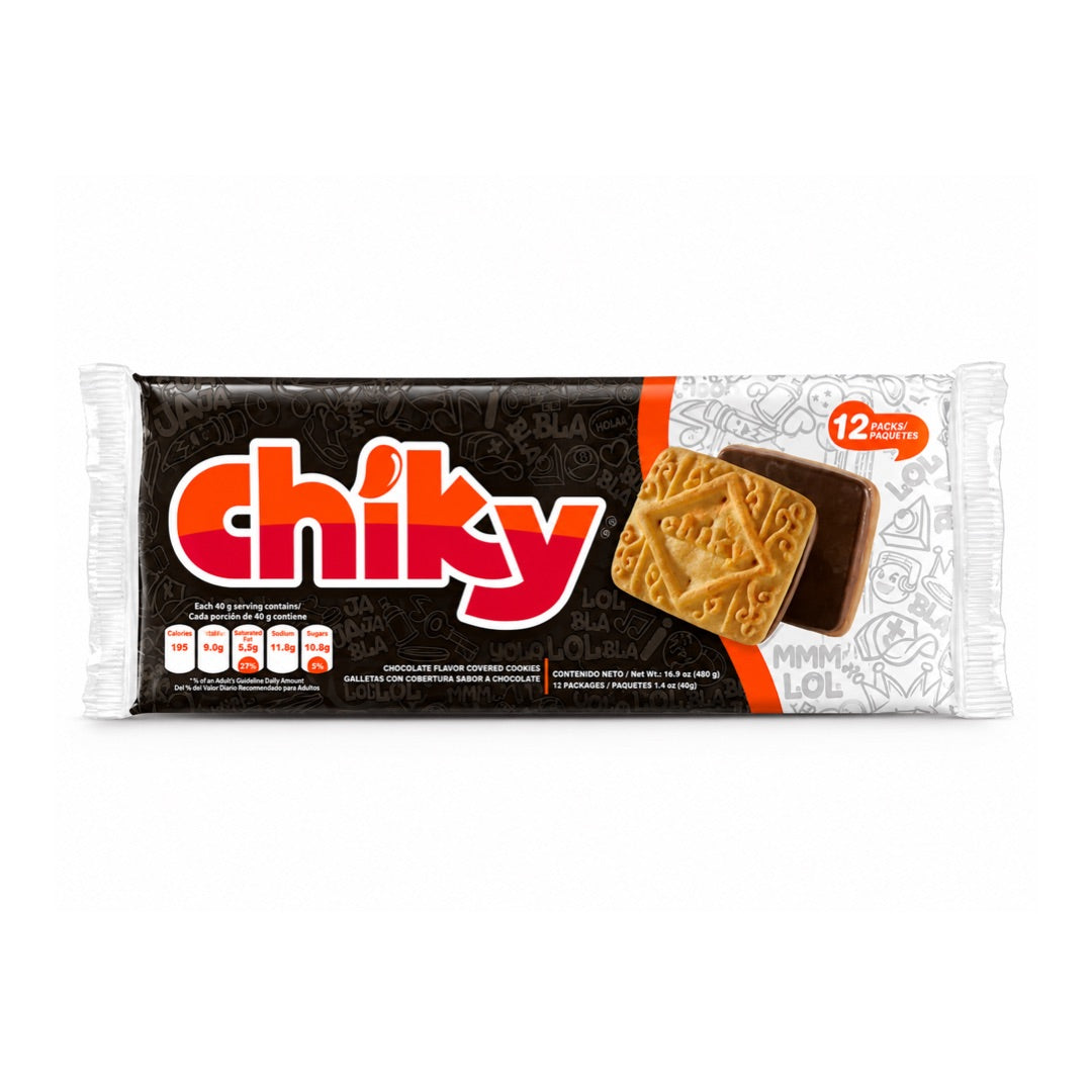 POZUELO CHIKY CHOCOLATE 16.9OZ 12CT