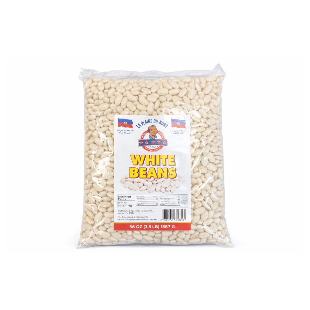 LA PLAINE DU NORD WHITE BEANS 56OZ