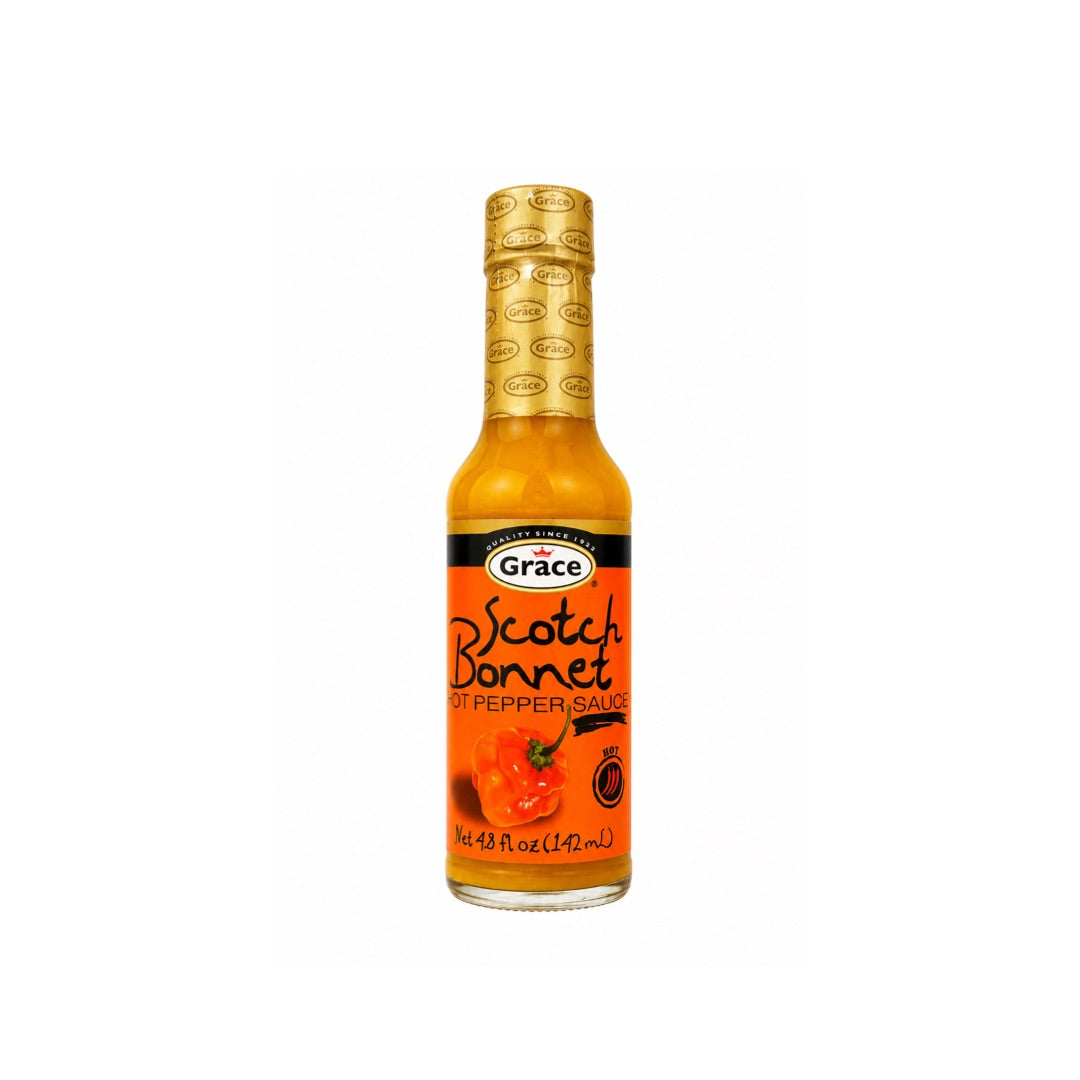 GRACE SCOTCH BONNET HOT PEPPER SAUCE 4.8OZ