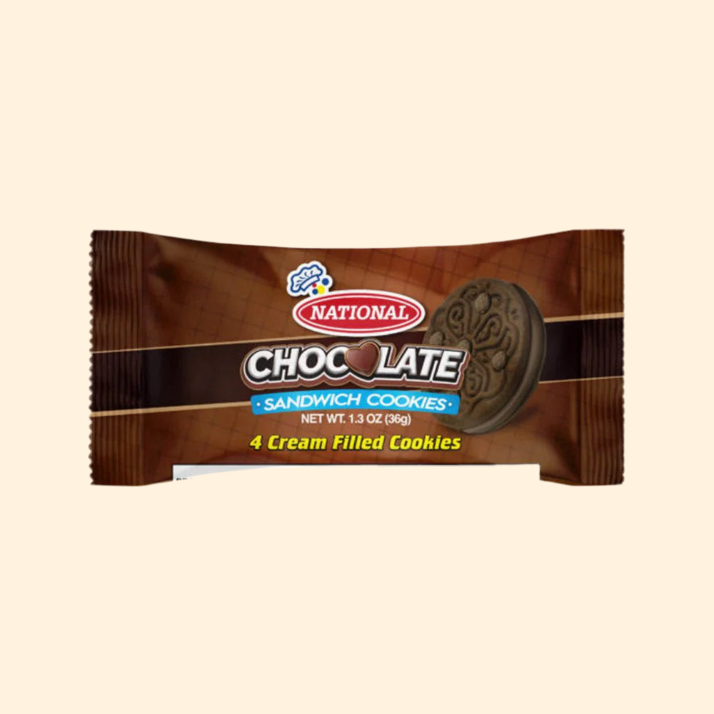 National Chocolate Sandwich Cookies 36g