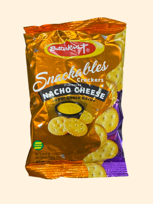 Butterkist Snackables Nacho Cheese Crackers
