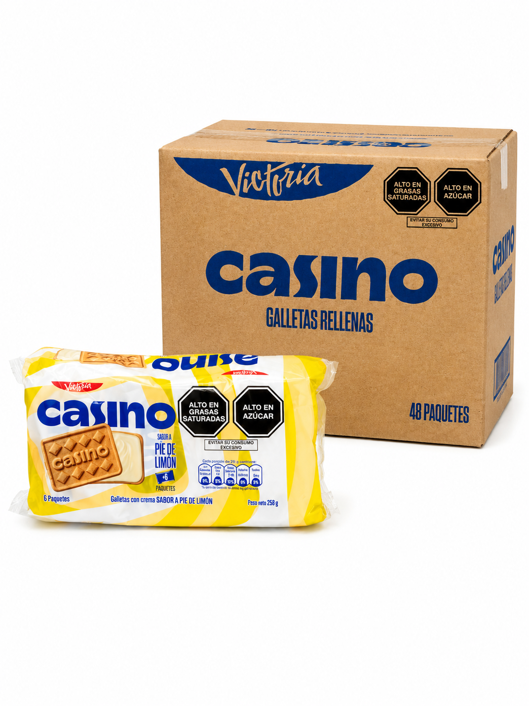 CASINO PIE DE LIMON 258G KES 8