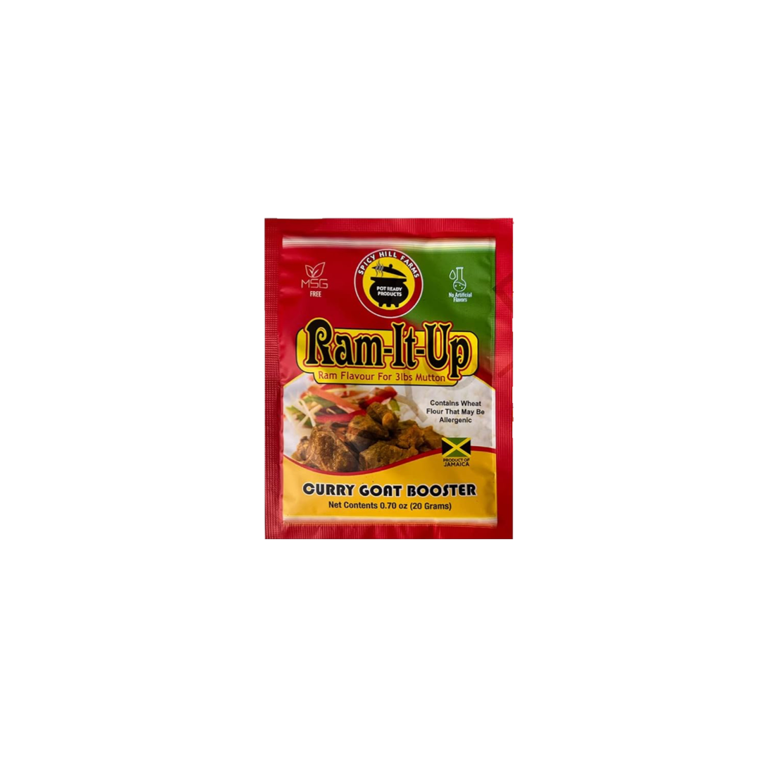 SPICY HILL FARMS RAM IT UP CURRY GOAT BOOSTER 20G