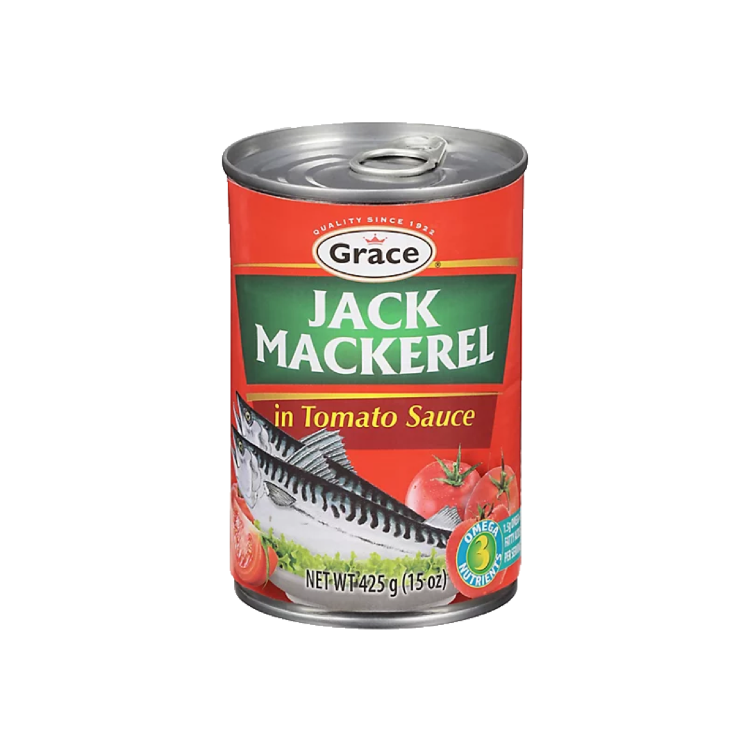 GRACE JACK MACKEREL IN TOMATO SAUCE 15OZ