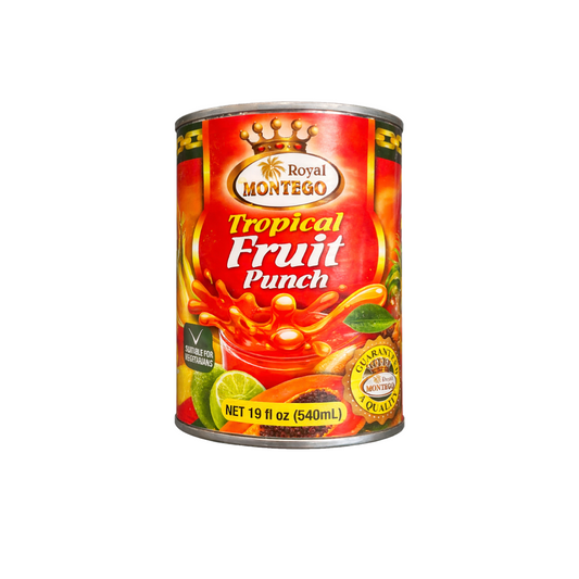 ROYAL MONTEGO TROPICAL FRUIT PUNCH 19OZ