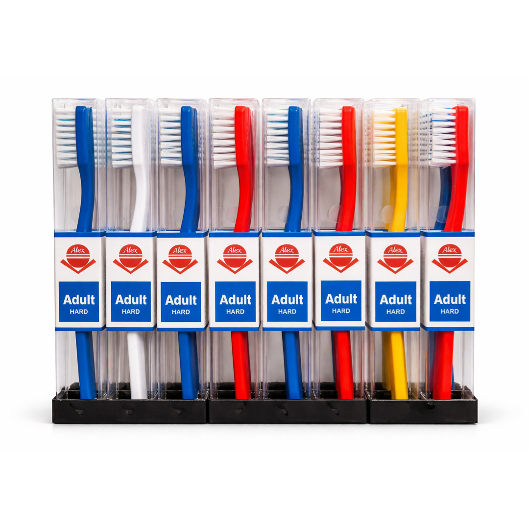 ALEX ADULT HARD TOOTHBRUSH 1CT