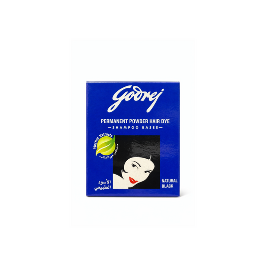 GODREJ NATURAL BLACK PERMANENT POWDER HAIR DYE