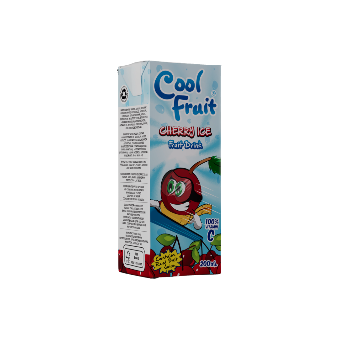 COOL FRUIT CHERRY ICE 200ML