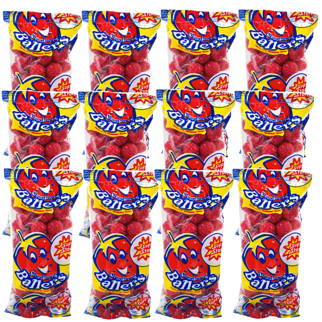 SUPER STAR STRAWBERRY BALLERS 40G