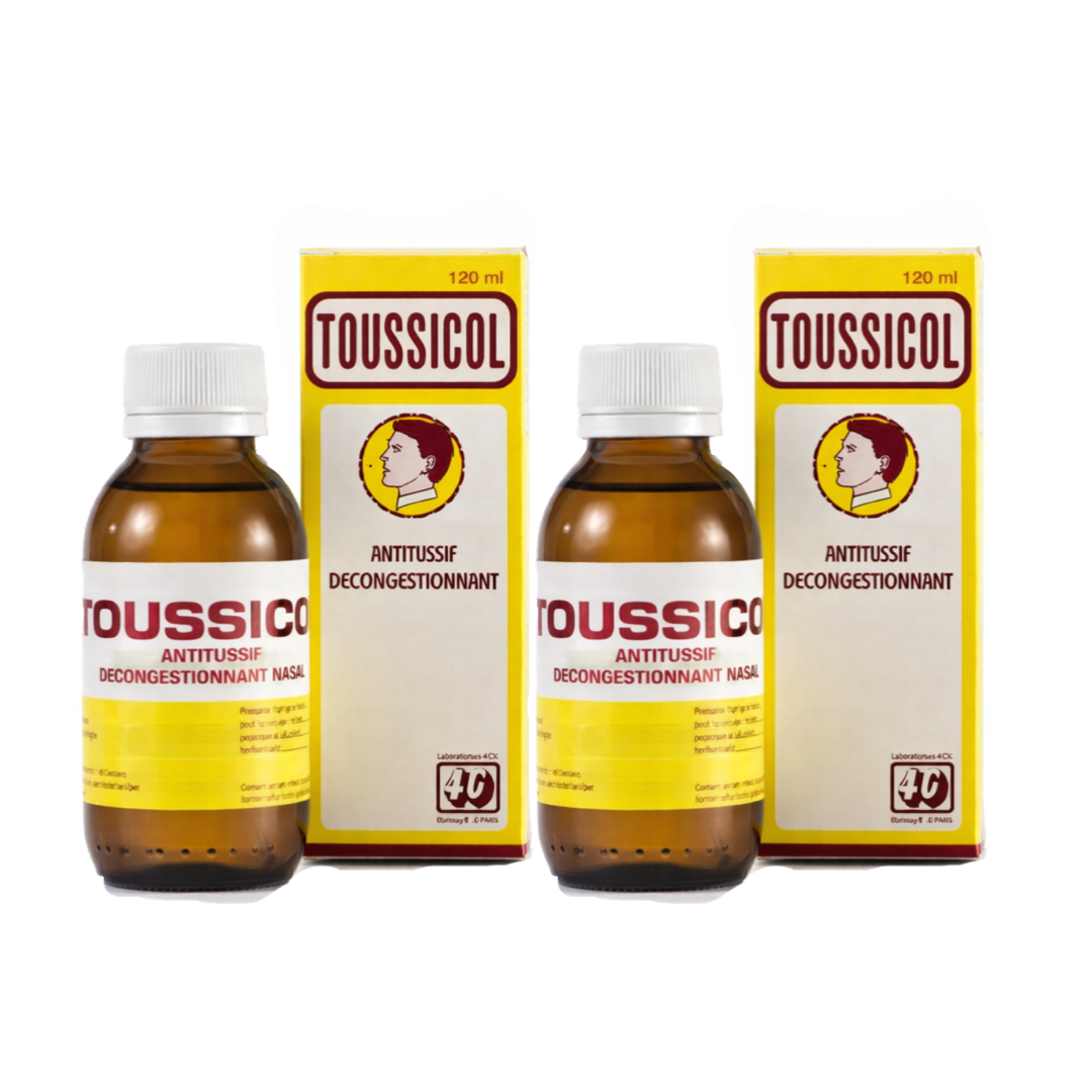 4C TOUSSICOL ANTITUSSIF DECONGESTIONNANT 120ML