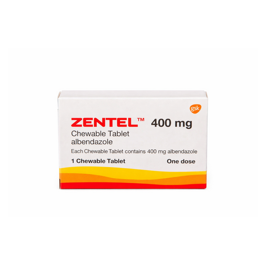 ZENTEL 400MG 1 TABLET