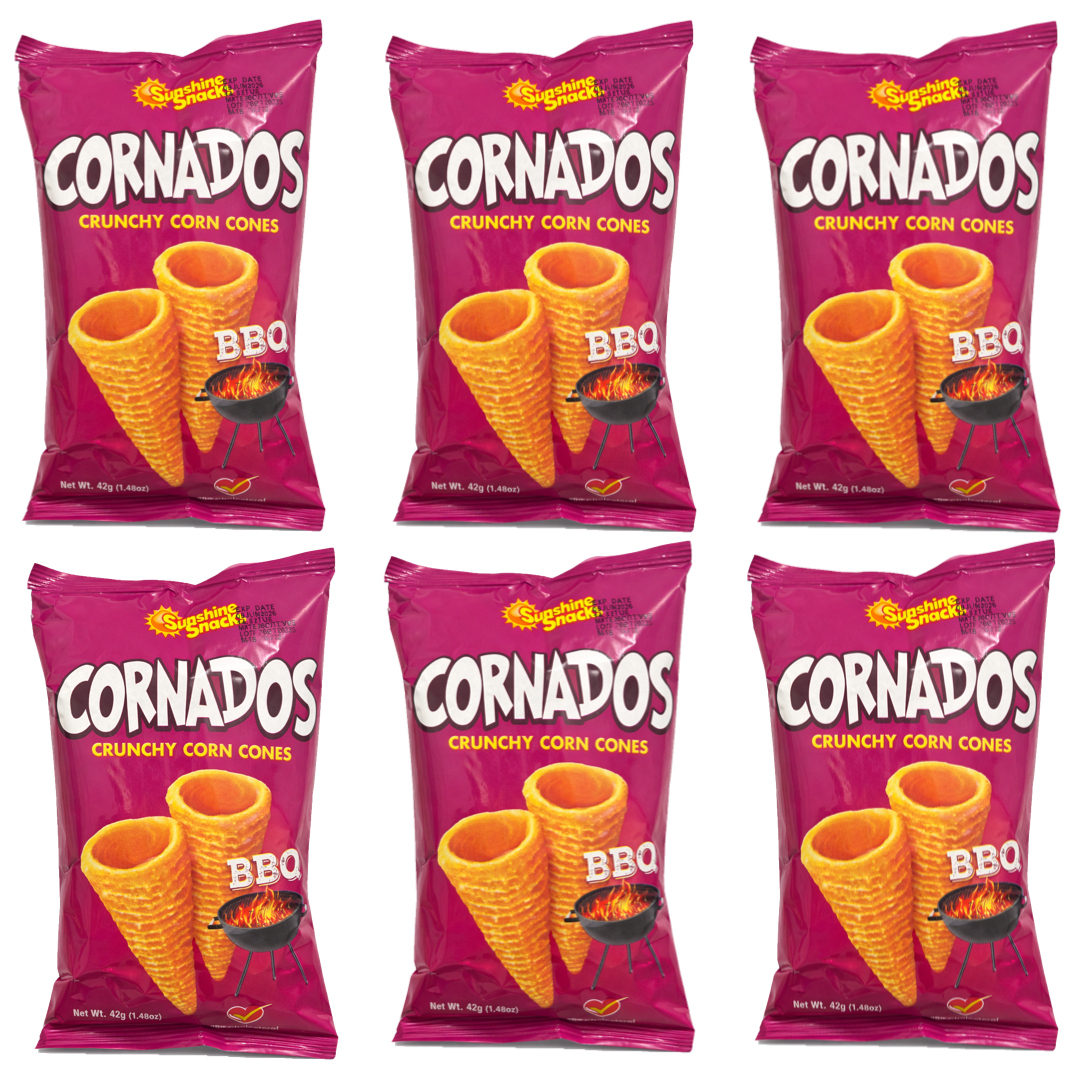 SUNSHINE SNACKS CORNADOS BBQ 1.70OZ