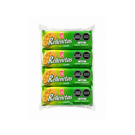 GALLETAS GN RELLENITAS LIMON 10.2OZ