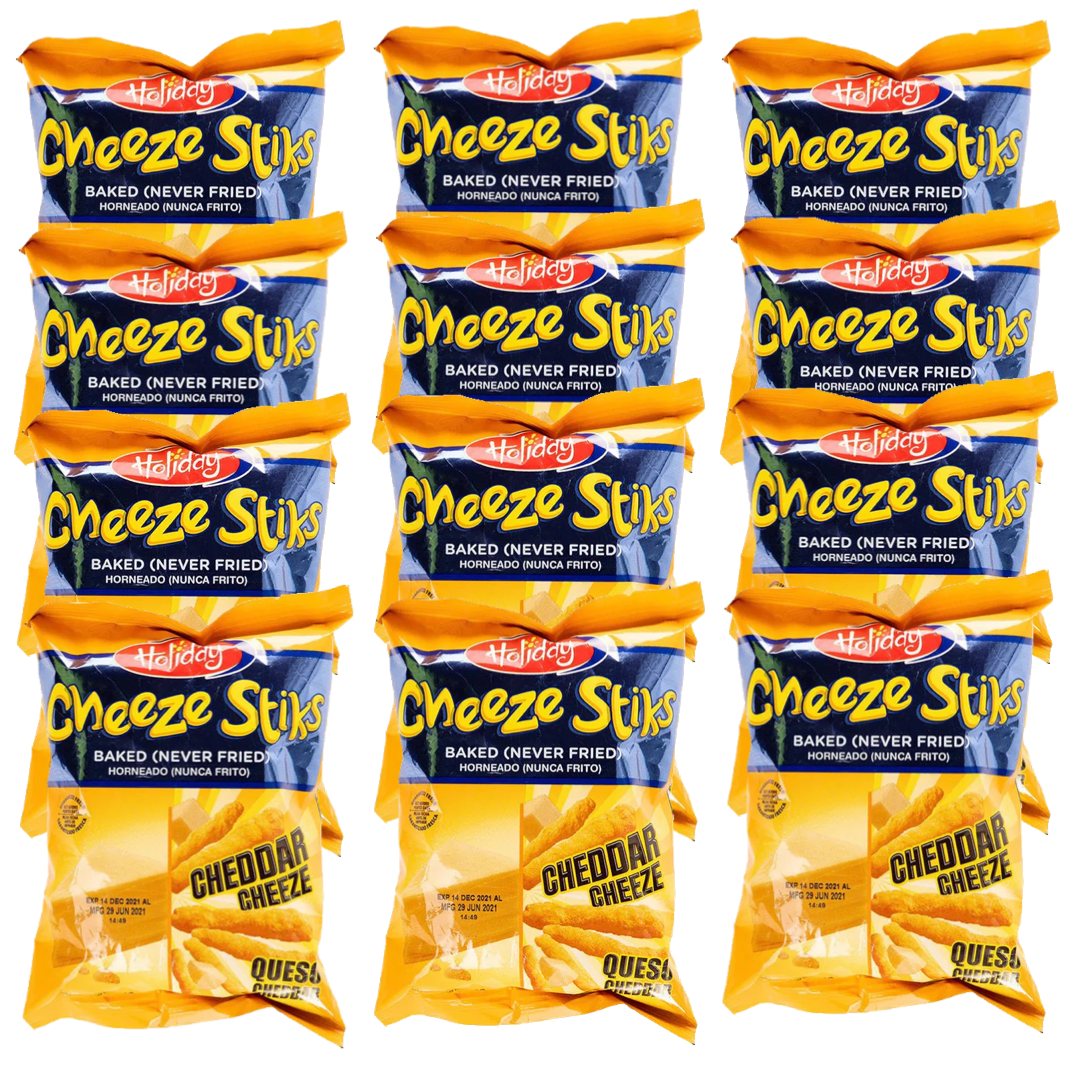 HOLIDAY CHEEZE STIKS CHEDDAR CHEESE 1.4OZ