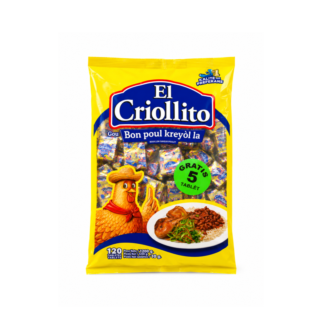 EL CRIOLLITO  POUL 120 TABLET 1200G