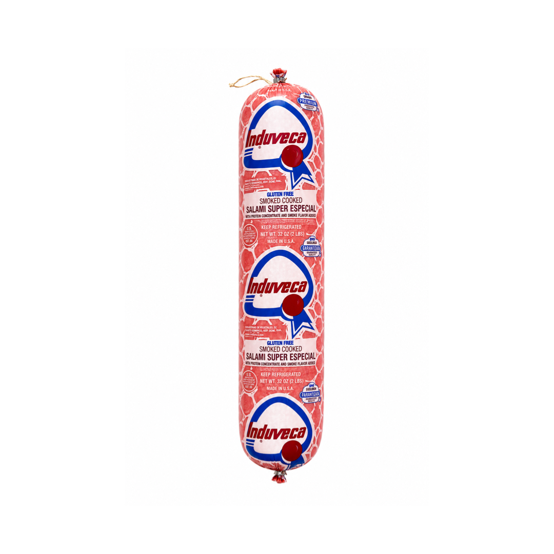 INDUVECA SMOKED COOK SALAMI 32OZ