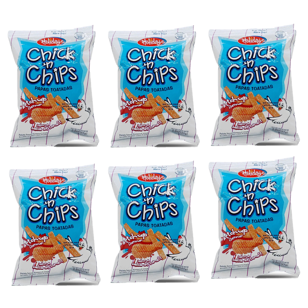 HOLIDAY CHICK N CHIPS KETCHUP 0.8OZ
