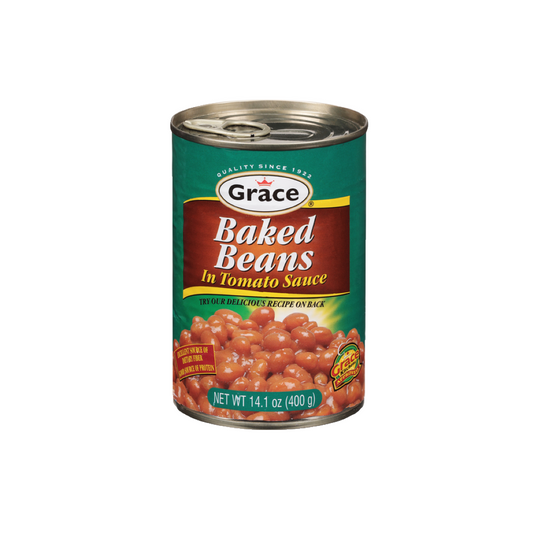 GRACE BAKED BEANS IN TOMATO SAUCE 10OZ