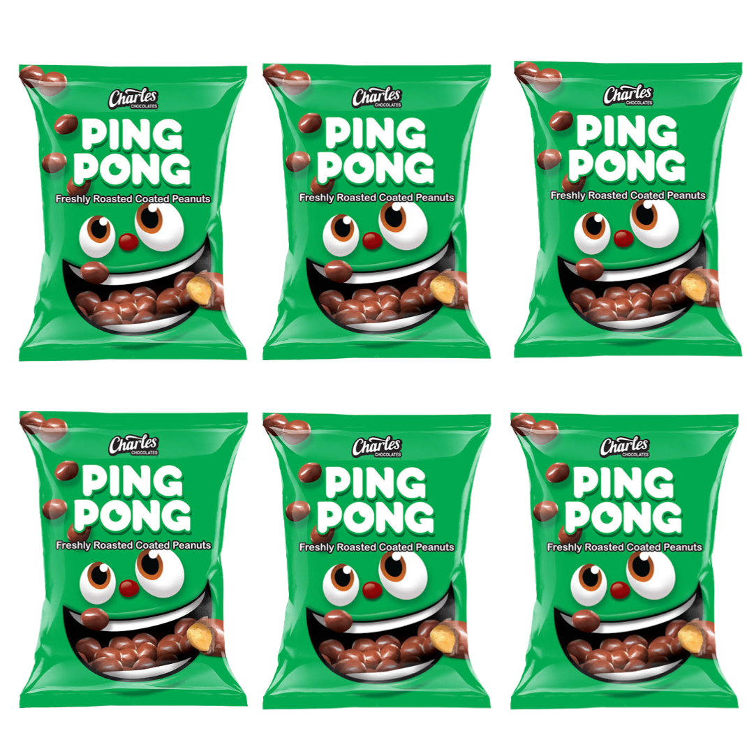 CHARLES CHOCOLATES PING PONG 90G