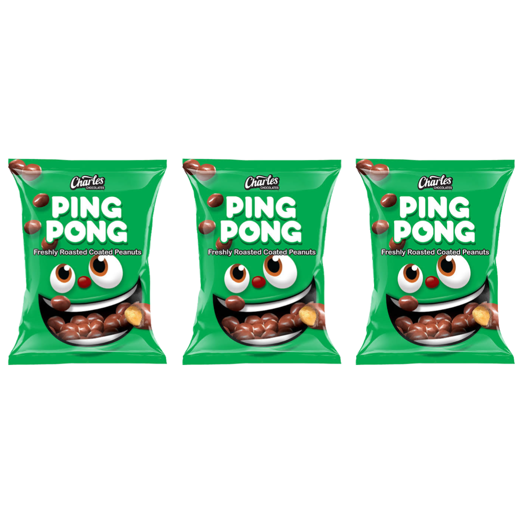 CHARLES CHOCOLATES PING PONG 90G