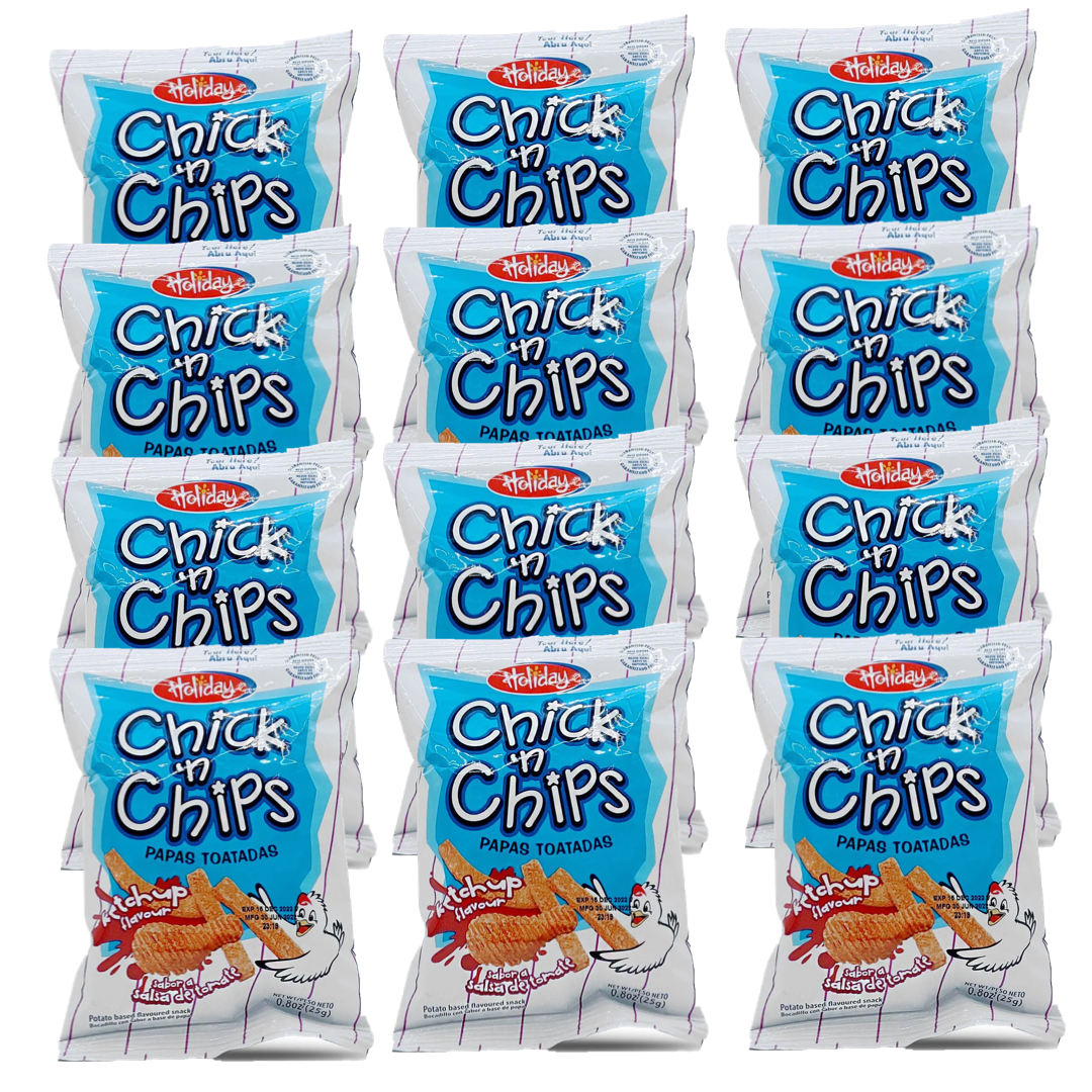 HOLIDAY CHICK N CHIPS KETCHUP 0.8OZ