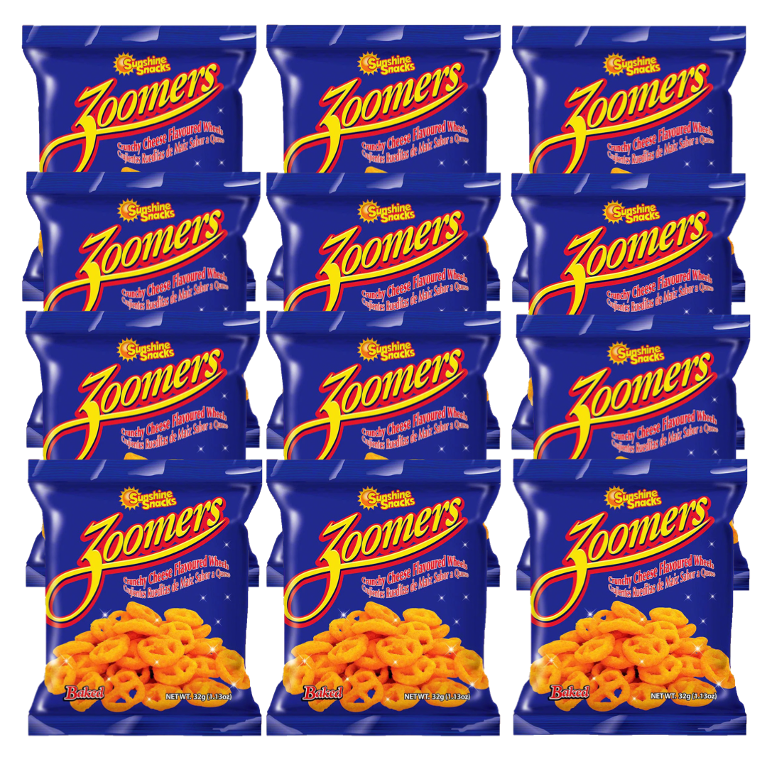 SUNSHINE SNACKS ZOOMERS 1.13OZ