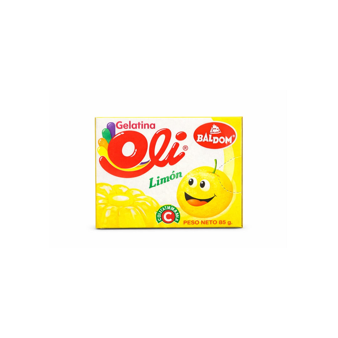 BALDOM GELATINA OLI LEMON 3OZ