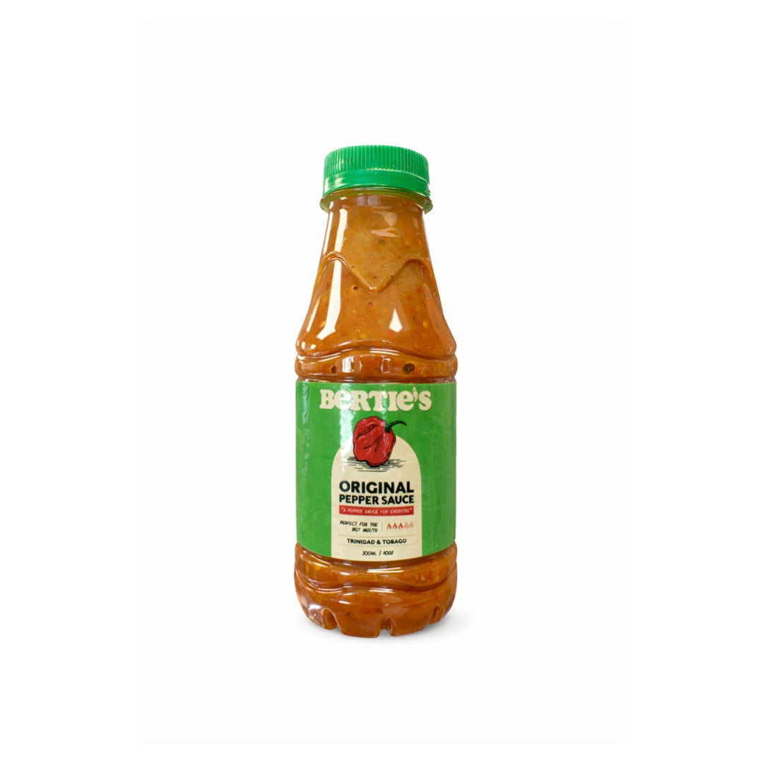 BERTIES ORIGINAL PEPPER SAUCE 10OZ