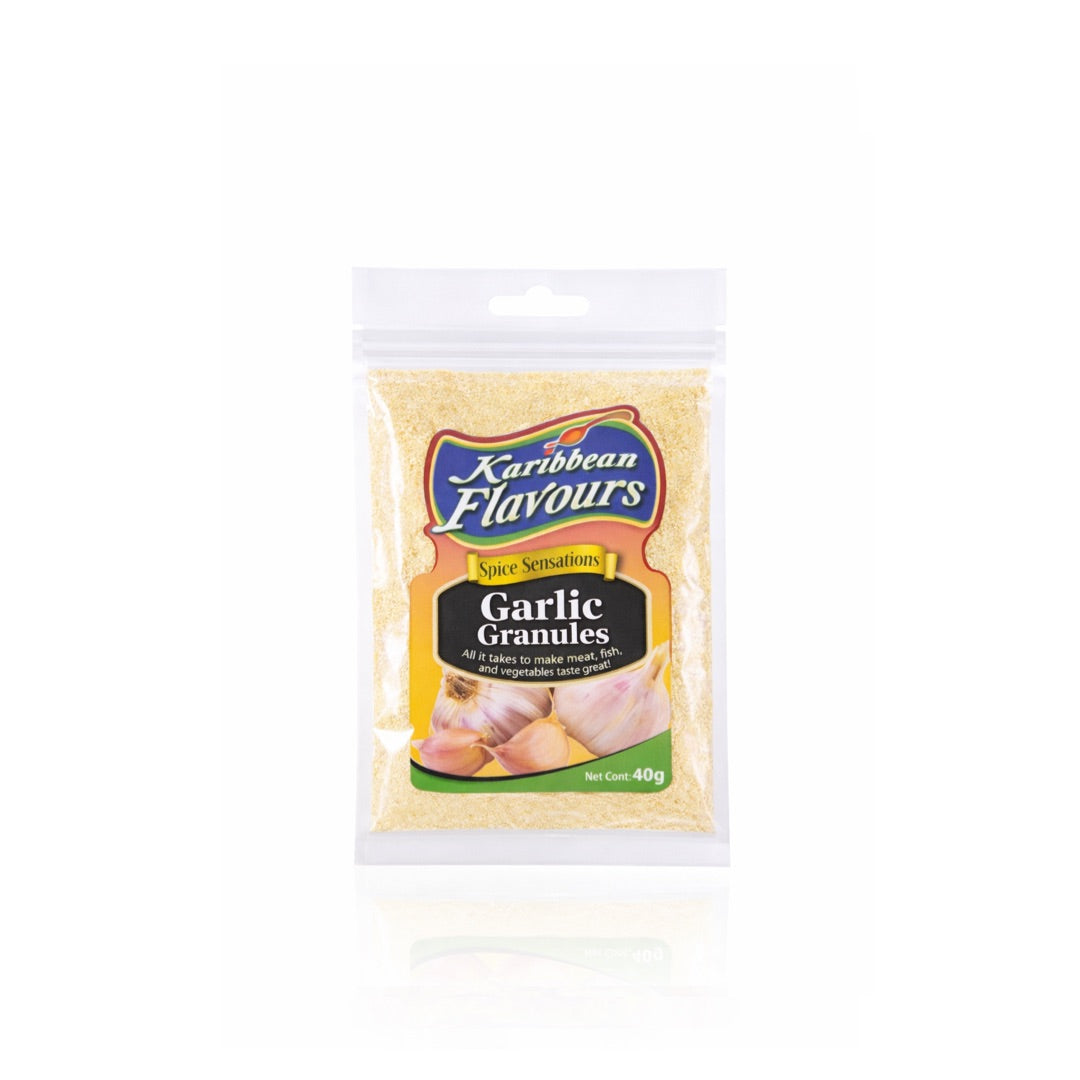 KARIBBEAN FLAVOURS GARLIC GRANULES 40G