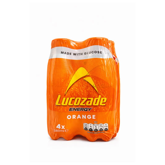 LUCOZADE ENERGY ORANGE 4CT